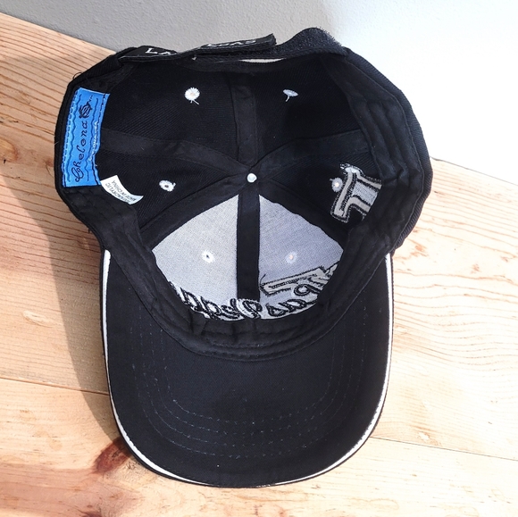 Las Vegas Black Embroidered Baseball Hat Cap Adjustable Back Chelona UNISEX - Picture 10 of 11